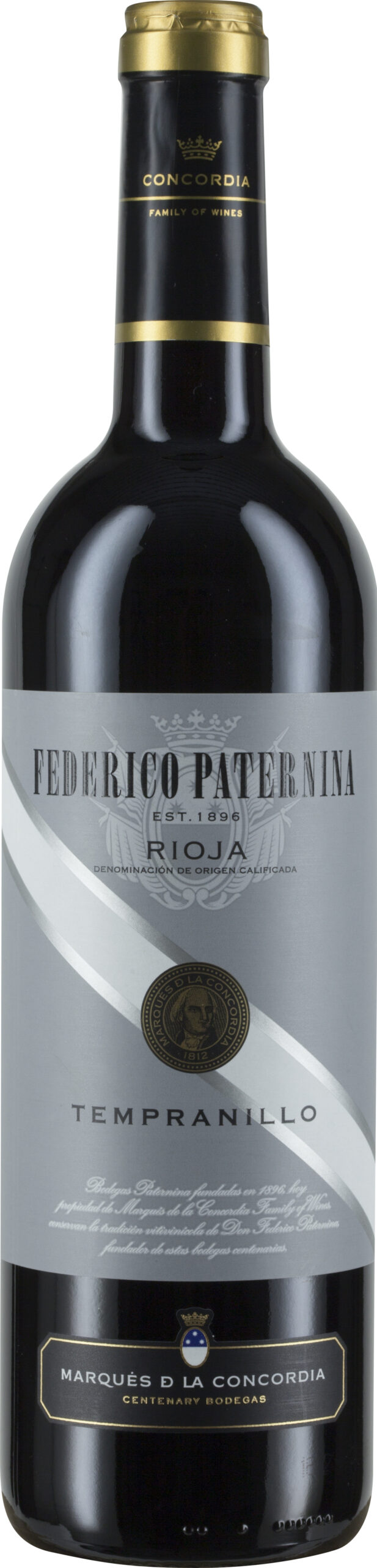Schenk DOCa Rioja Federico Weine Tempranillo Paternina, -